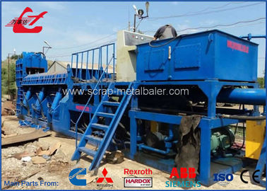 CUMMINS Diesel Engine Metal Scrap Shear Baler Machine do balotów odpadów metalowych