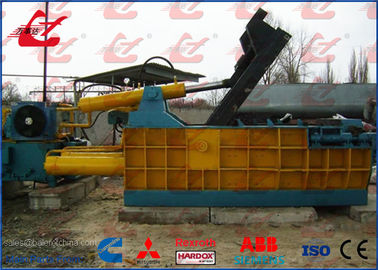 kupować Ręcznie obsługiwany hydrauliczny złomowania złomu metali 200 Ton Trzy Ram Baler online manufacture