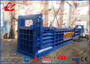jakość  125 Ton Horizontal Baler Waste PET Bottle Baling Machine For Plastic Bottles And Cartons fabryka