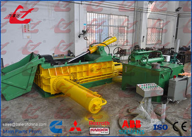 kupować 200 Ton Pełna Automatyczna Hydrauilc Złomowa Maszyna Do Prasowania Z Feeding Hopper online manufacture