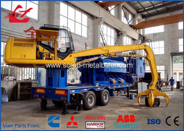 kupować Przyczepa Hydraulic Metal Scrap Baler Logger Przenośna Metalowa Zgniatarka 86kW online manufacture