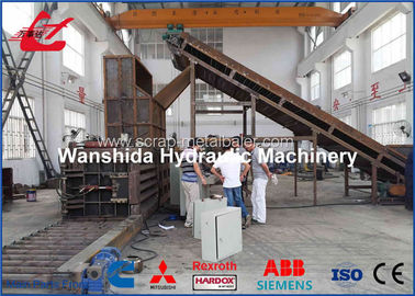 jakość  Manual Belting Plastic Bottle Baler Machine 6 - 8t / H Output Capacity Y82/W-125 fabryka