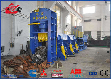 jakość  Customized Waste Car Metal Shear Baler For Waste Car Recycling Yards 5000mm Length Press Chamber fabryka