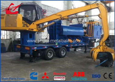 kupować Przenośny przenośnik zgarniakowy z łbem walcowym hydraulicznym Y83 / D-3000A online manufacture