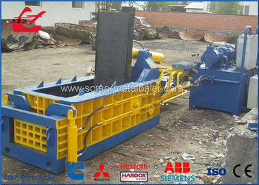Front out Scrap Metal Baler 1200kg / Hour For Waste Metal Recycling Yard