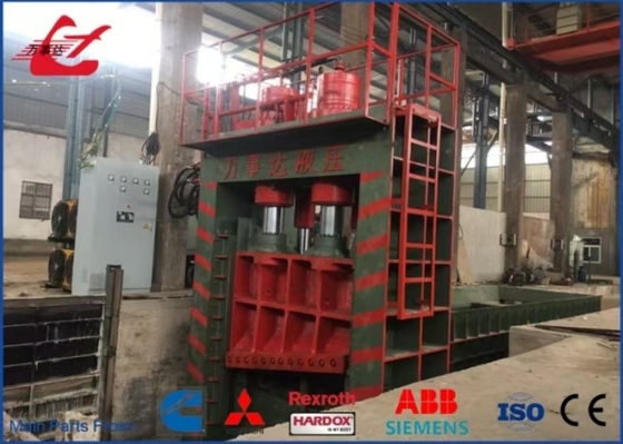 500 ton Hydraulic Scrap metal Non ferrous Guillotine shears dla stoczni recyklingu metali 5-8ton/h