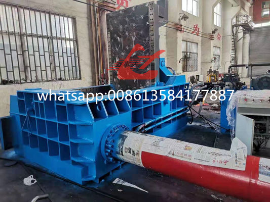 200-tonowa hydrauliczna prasa do belowania złomu metalowego z sterowaniem PLC