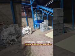 Prasa do belowania puszek aluminiowych o udźwigu 160 ton